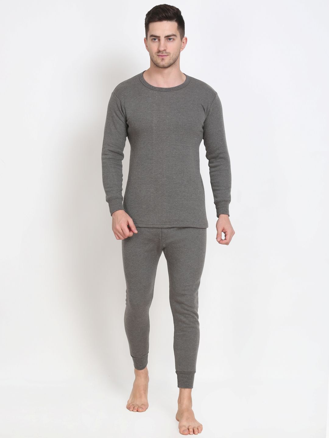 TOUCH WOOL Men Cotton Thermal Set