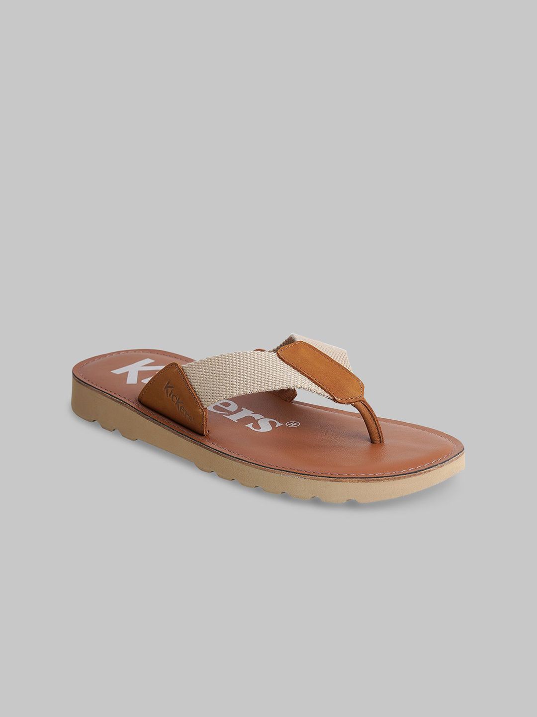 Kickers Men Printed Thong Flip-Flops