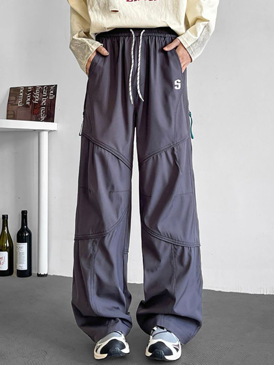 Buy StyleCast x Revolte Men Loose Fit Easy Wash Korean Pants