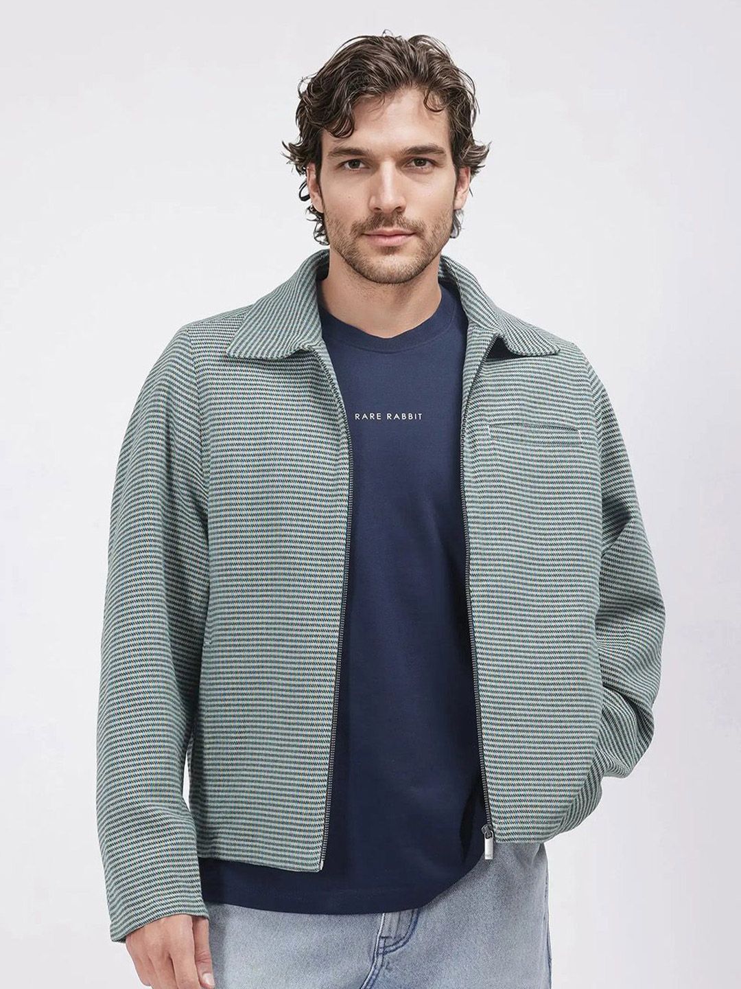 RARE RABBIT Men Checked Tailored Jacket