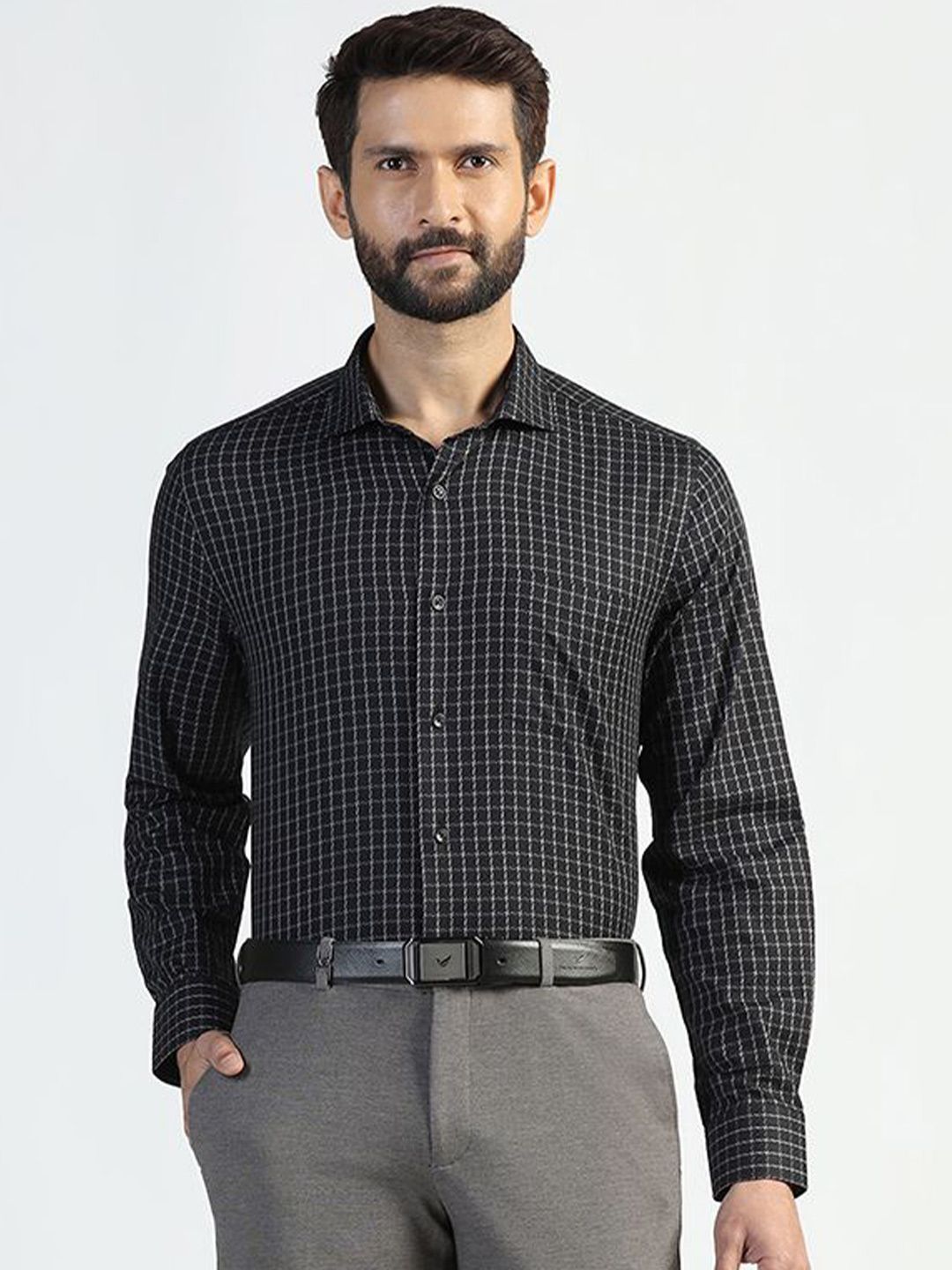 Blackberrys Men Slim Fit Formal Shirt