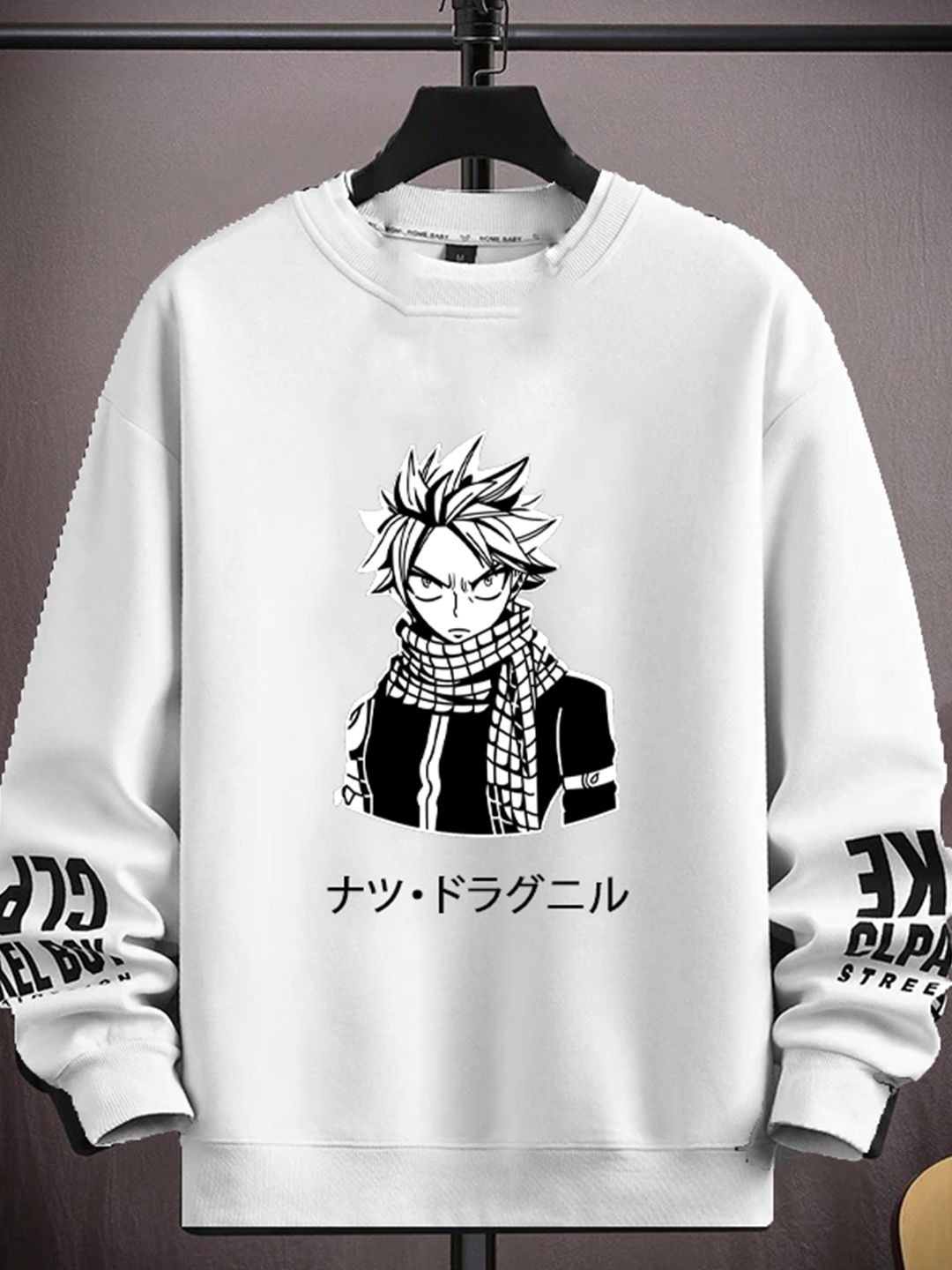 NB Nicky Boy Men Graphic Printed Round Neck Sweatshirt