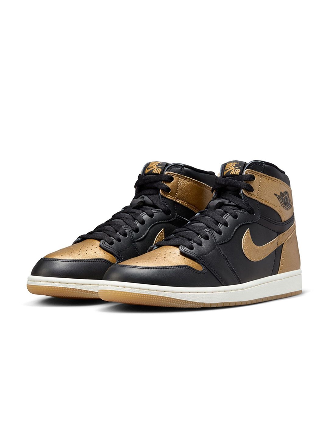 Buy Nike Jordan 1 Retro High OG 'Black and Gold' Men's Shoes