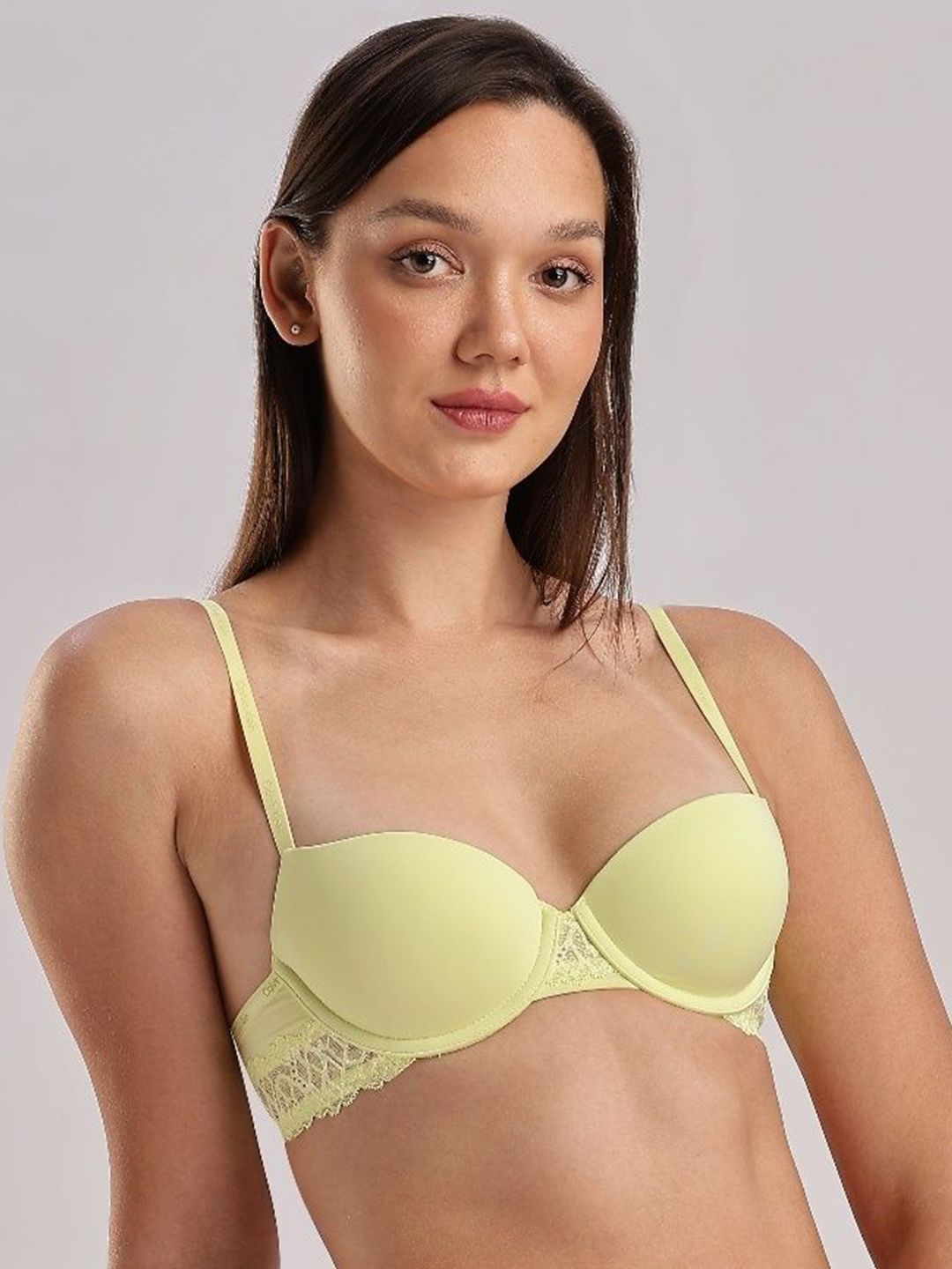 Calvin Klein Underwear Bra Half Coverage Underwired Lightly Padded
