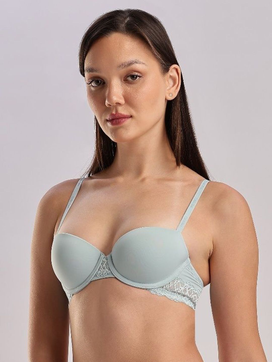 Calvin Klein Underwear Bra Half Coverage Underwired Lightly Padded