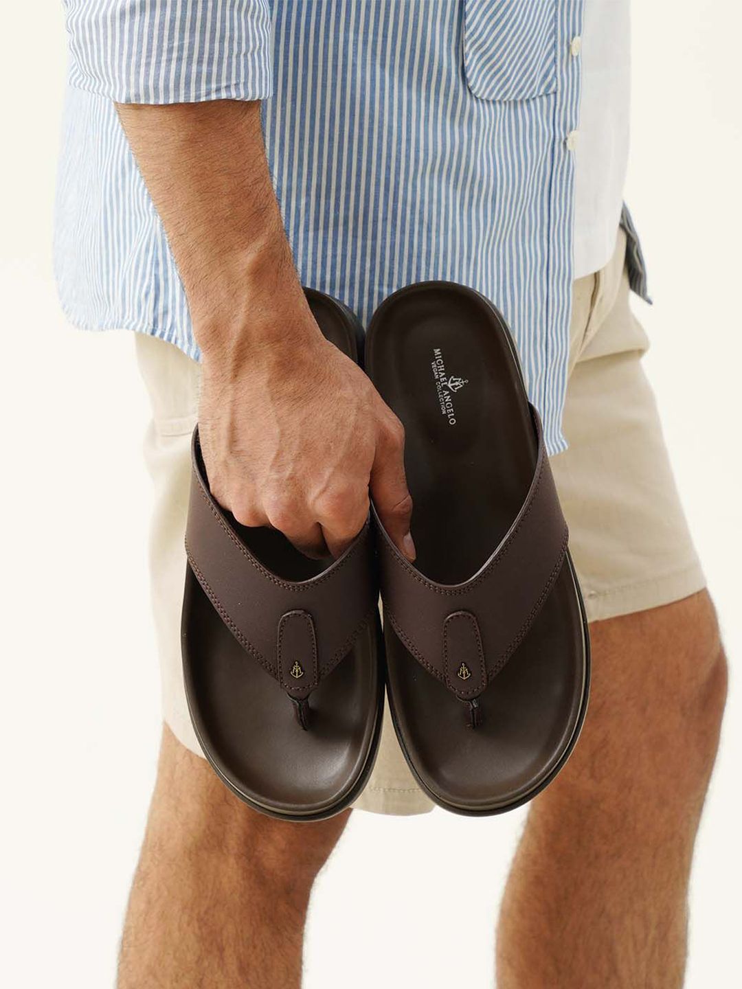 MICHAEL ANGELO Men Comfort Sandals