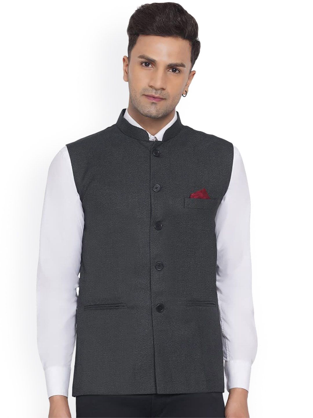 VEERA PARIDHAAN Cotton Nehru Jacket