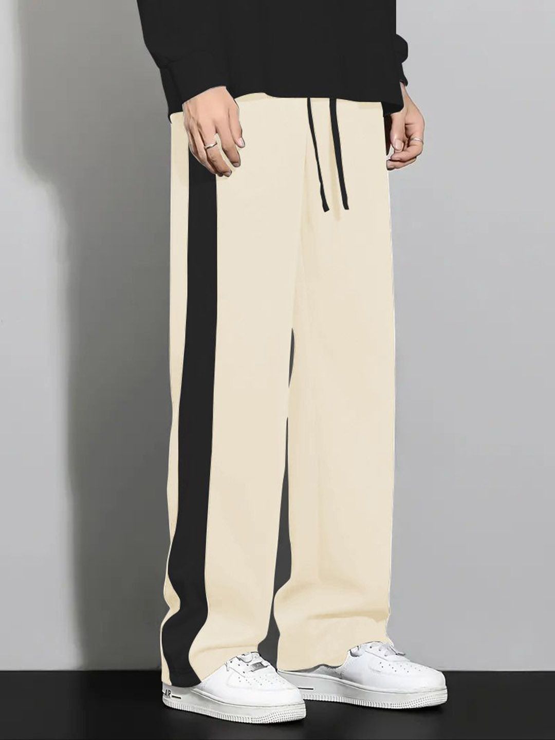 Buy KAJARU Men Striped Chinos Trousers - Trousers for Men 33074080