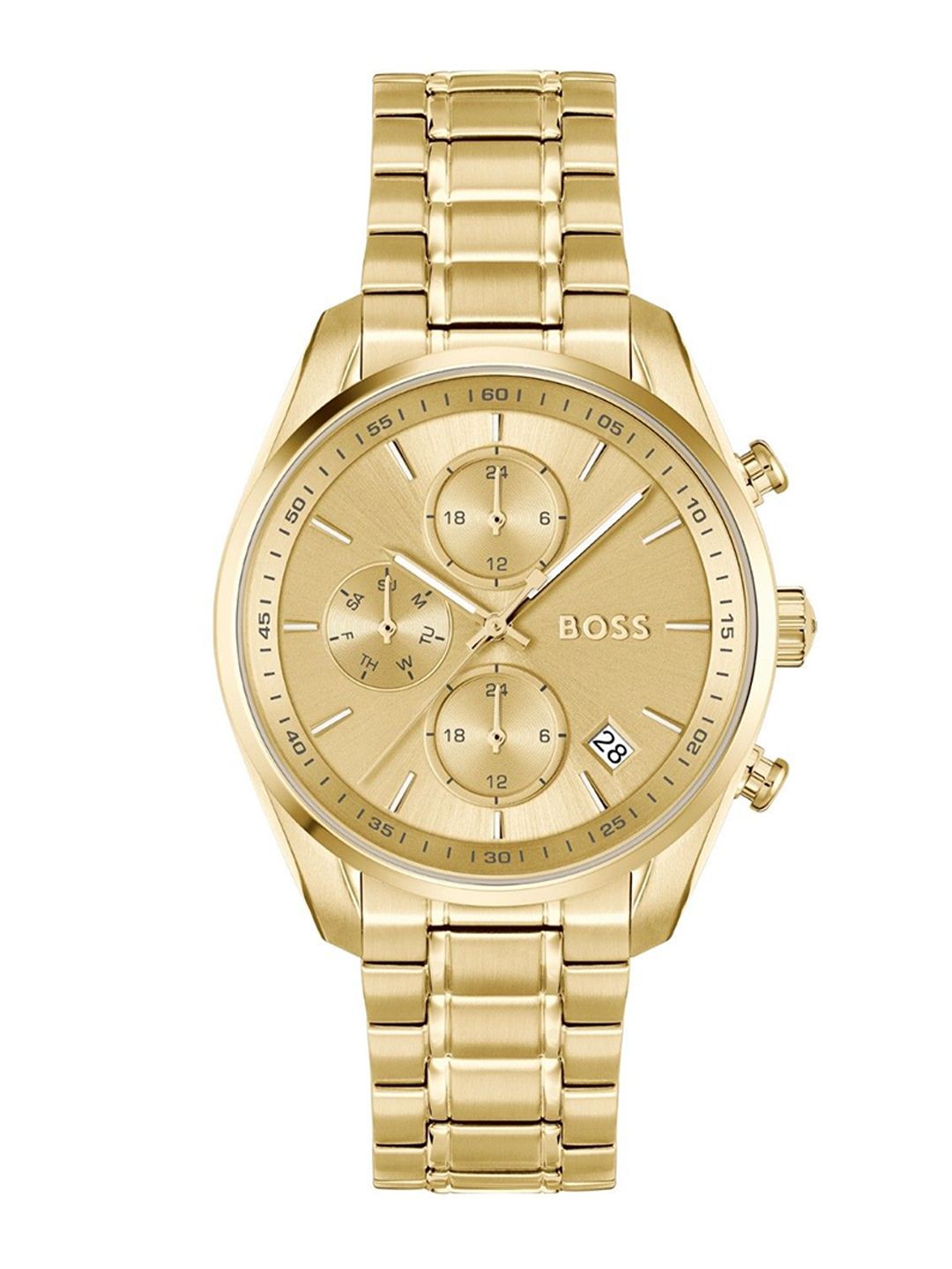 Buy BOSS Women Dial & Stainless Steel Bracelet Style Straps