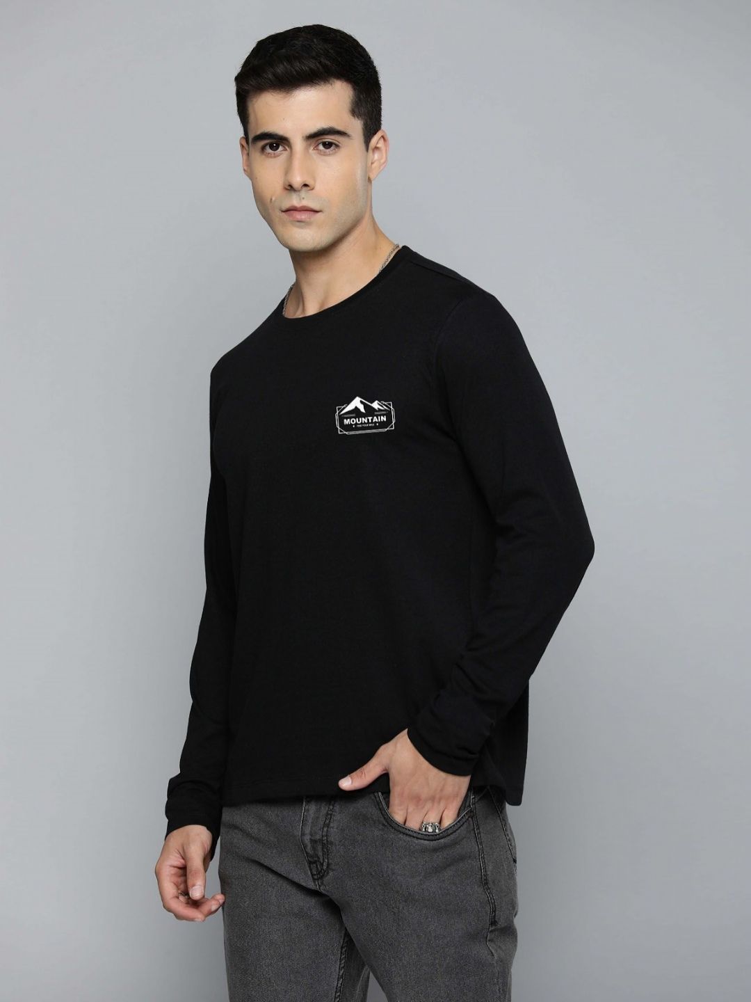R.Code by The Roadster Life Co. Men Printed T-shirt