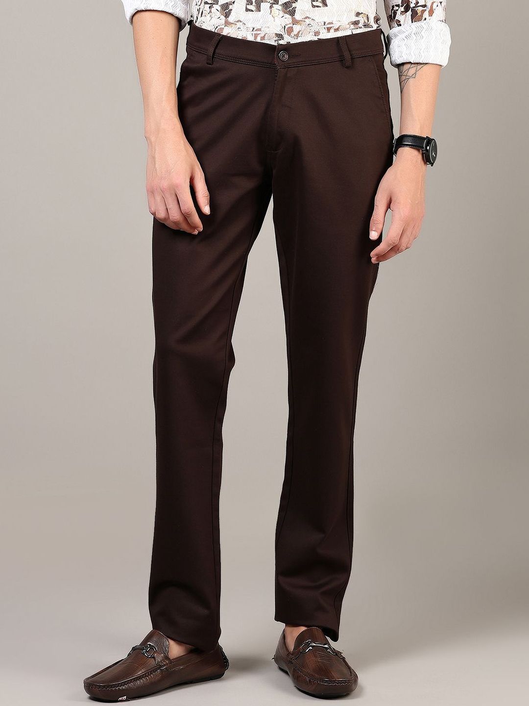 V-Mart Men Slim Fit Chinos Trousers