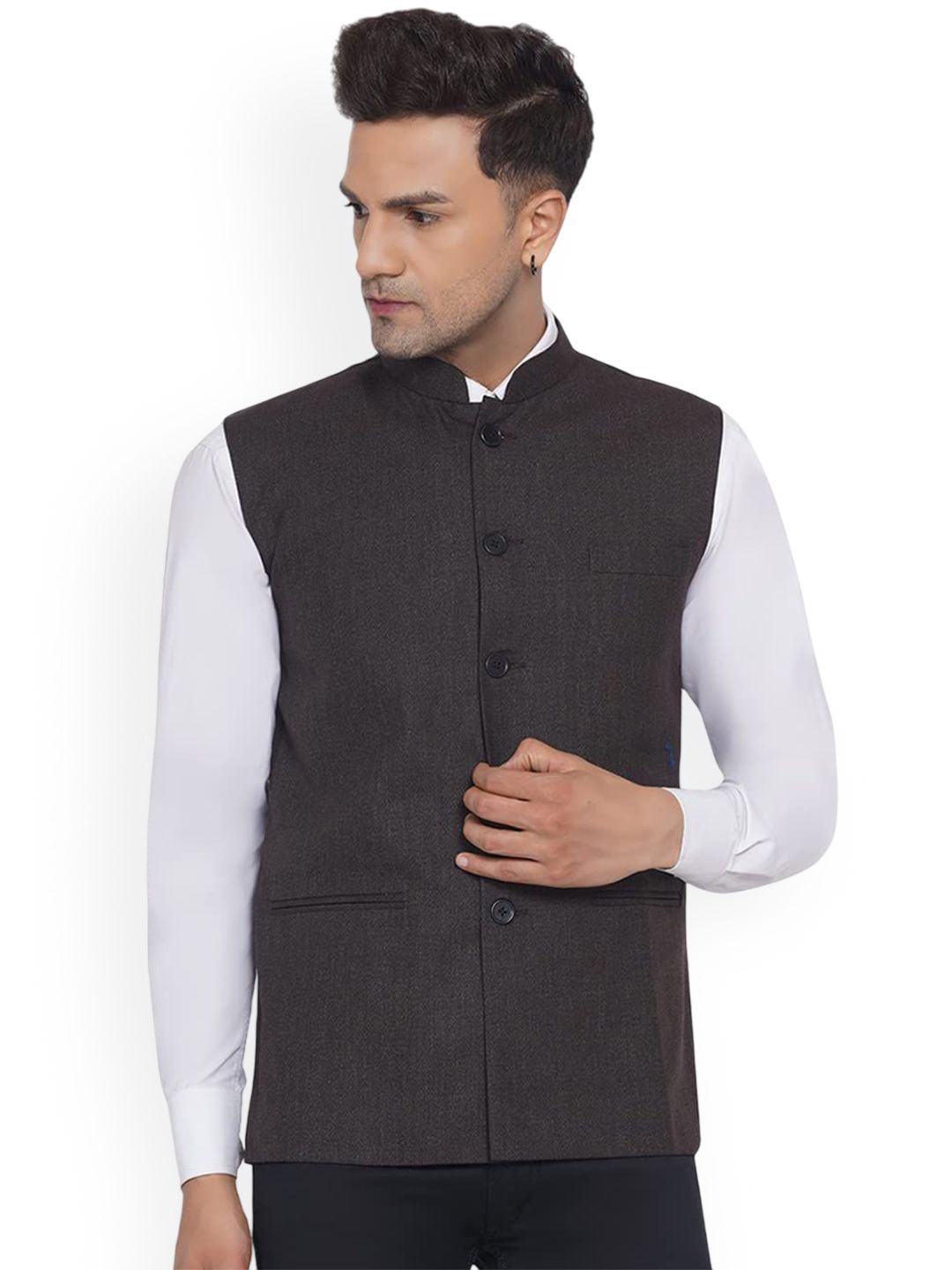VEERA PARIDHAAN Nehru Cotton Jacket