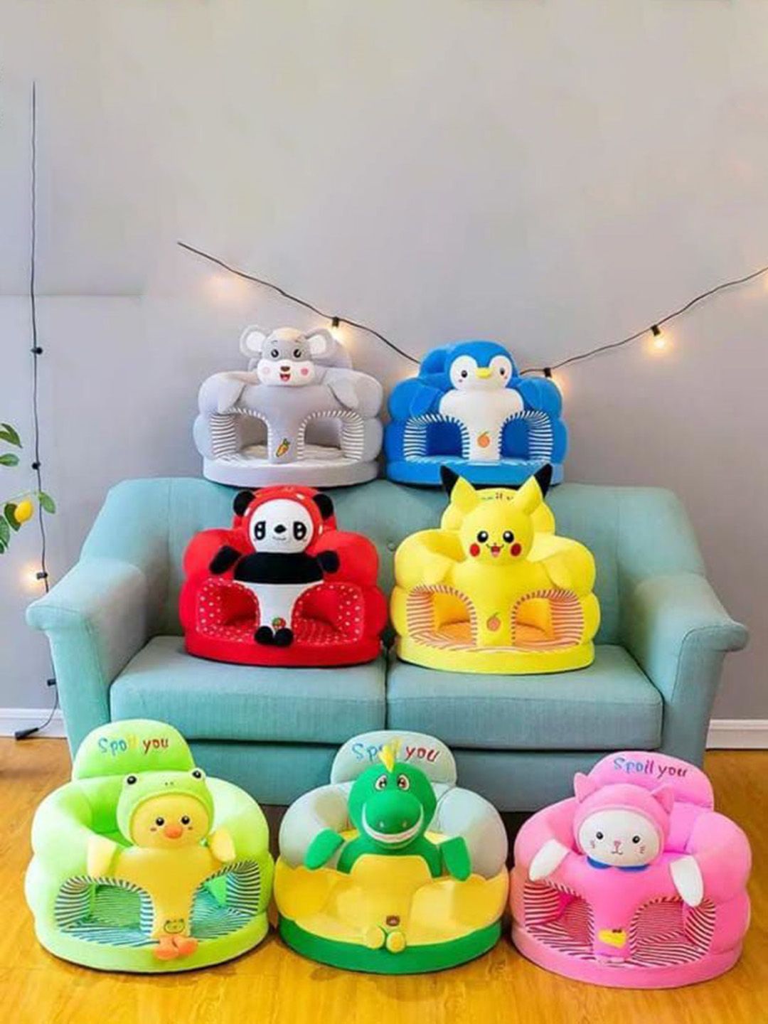KIDS WONDERS Cotton Animals and Birds Soft Toys and Dolls