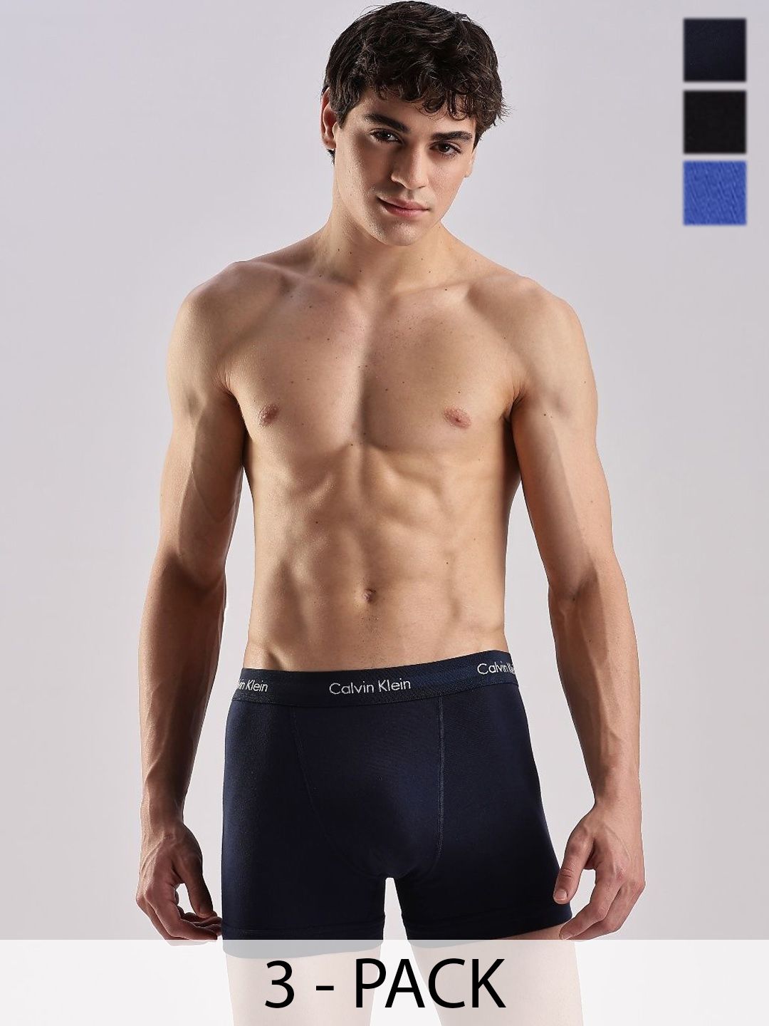 Calvin Klein Underwear Pack Of 3 Low-Rise Trunks U2662074