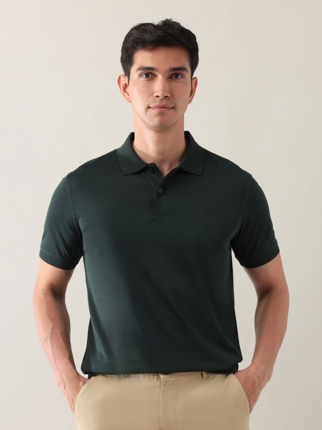 Arrow Men Polo Collar Pockets T-shirt
