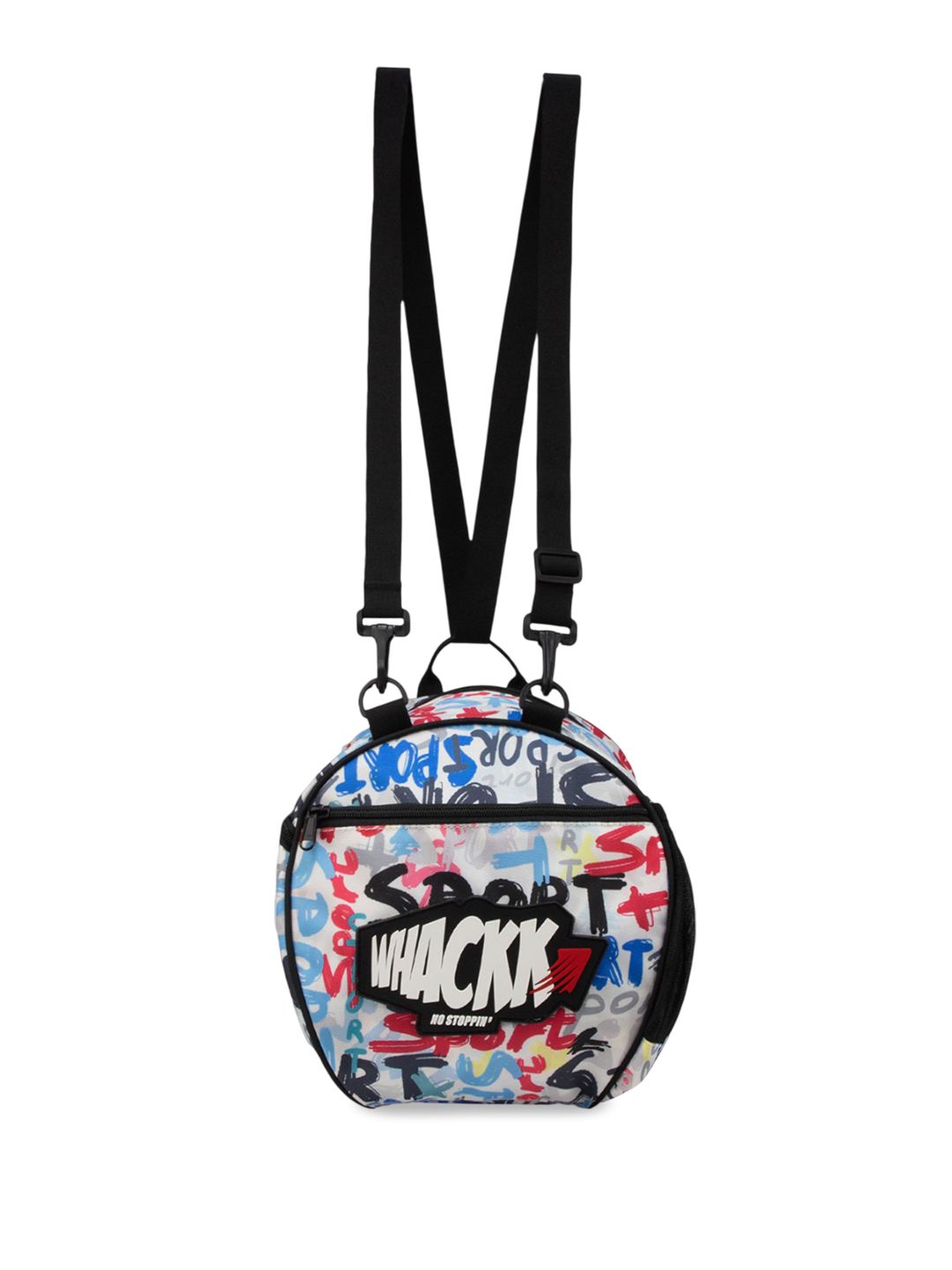 Whackk Printed Small Sports or Gym Duffel Bag