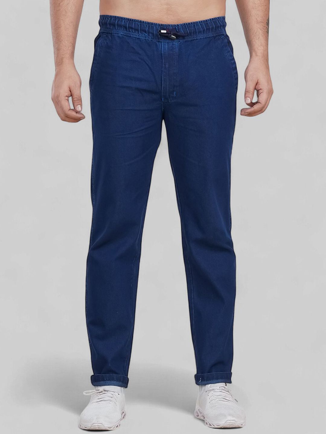 Plounge Men High-Rise Stretchable Jeans