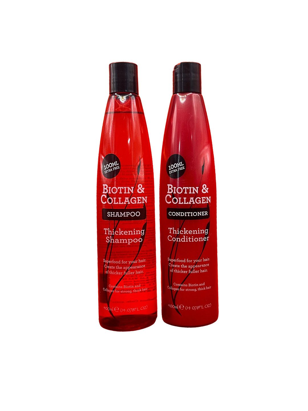 XPEL MARKETING UK Biotin & Collagen Thickening Shampoo & Conditioner - 400 ml Each deal from myntra XPEL MARKETING UK Biotin & Collagen Thickening Shampoo & Conditioner - 400 ml Each deal from myntra