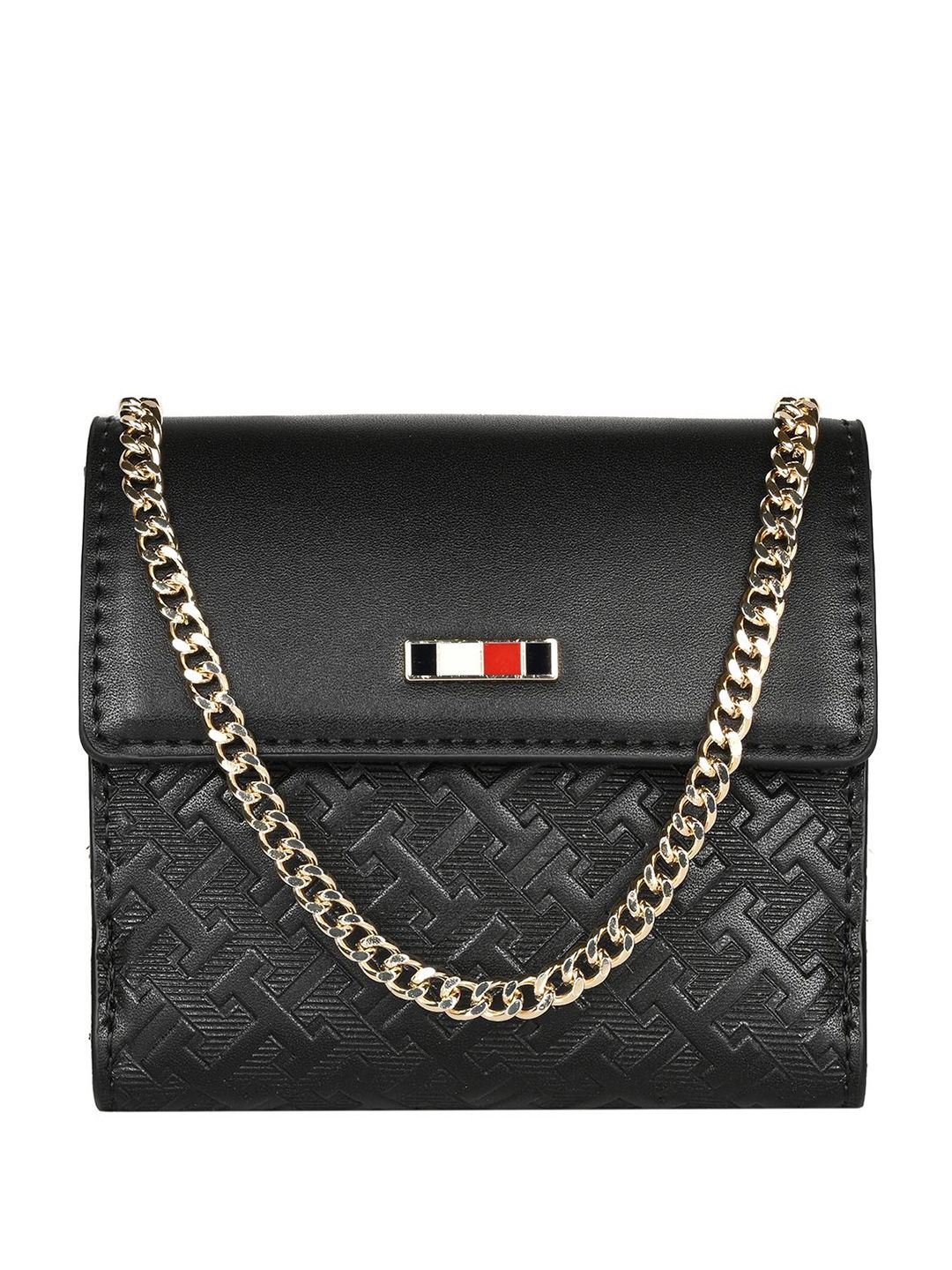 Tommy Hilfiger Tommy Hilfiger Women Textured PU Three Fold Wallet