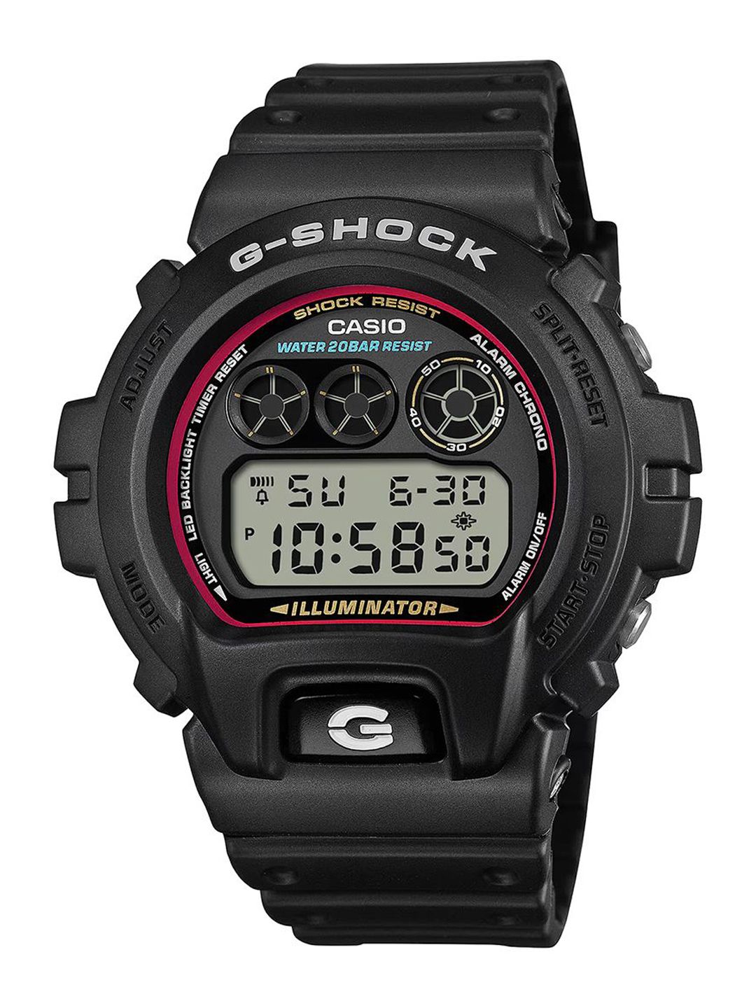 Buy CASIO G-Shock Men Black Dial Basic Watch DW-6900-1VQ - G008