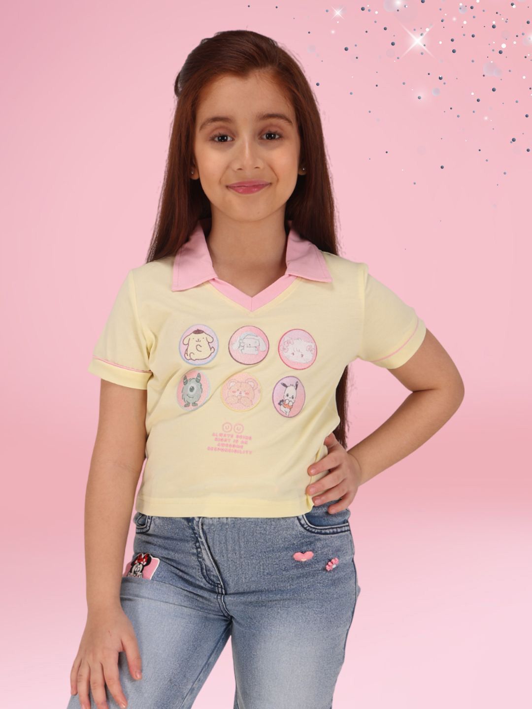 CUTECUMBER Embellished Top