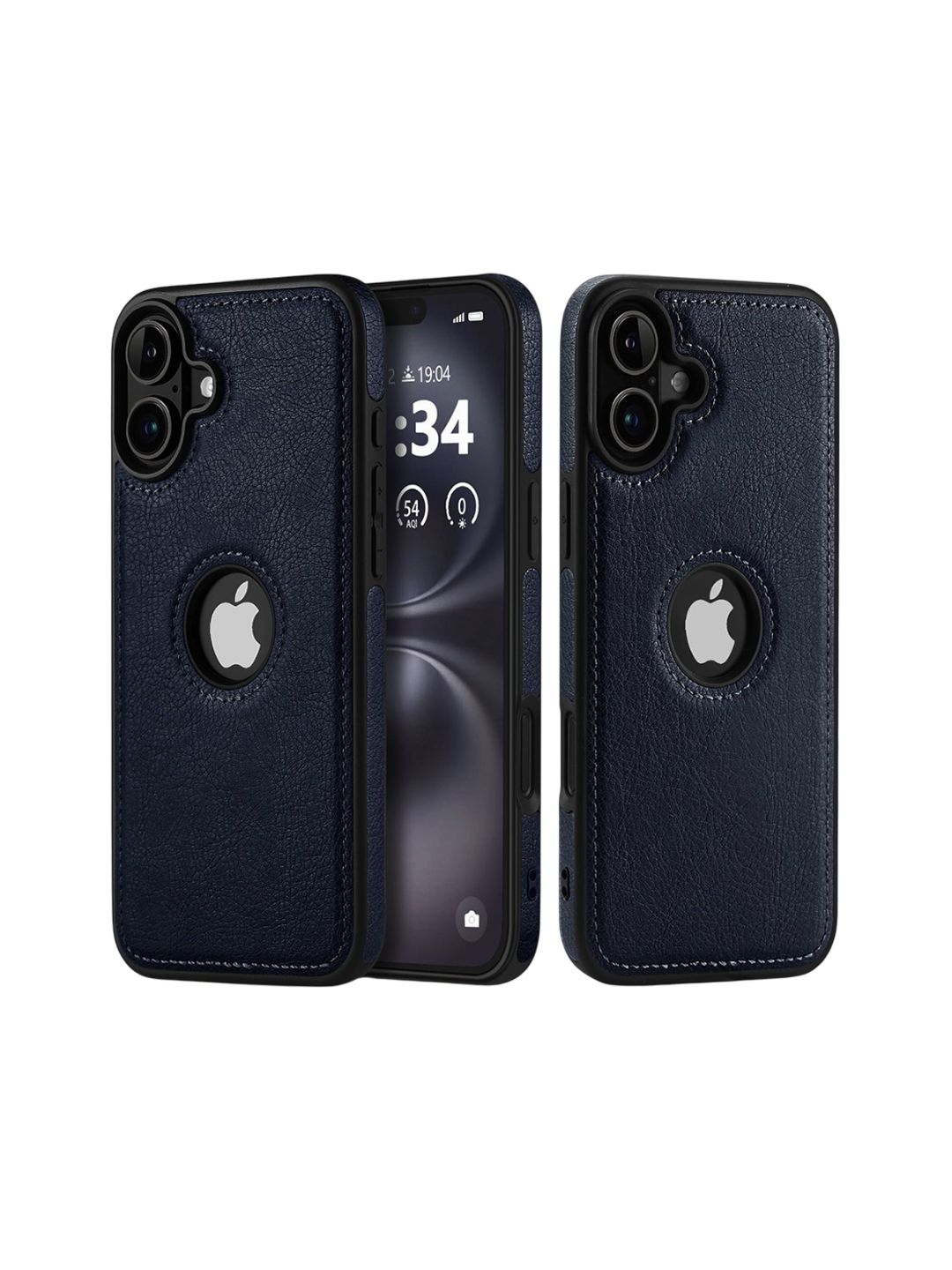 LIRAMARK Solid Printed iPhone 16 Back Case Mobile Accessories