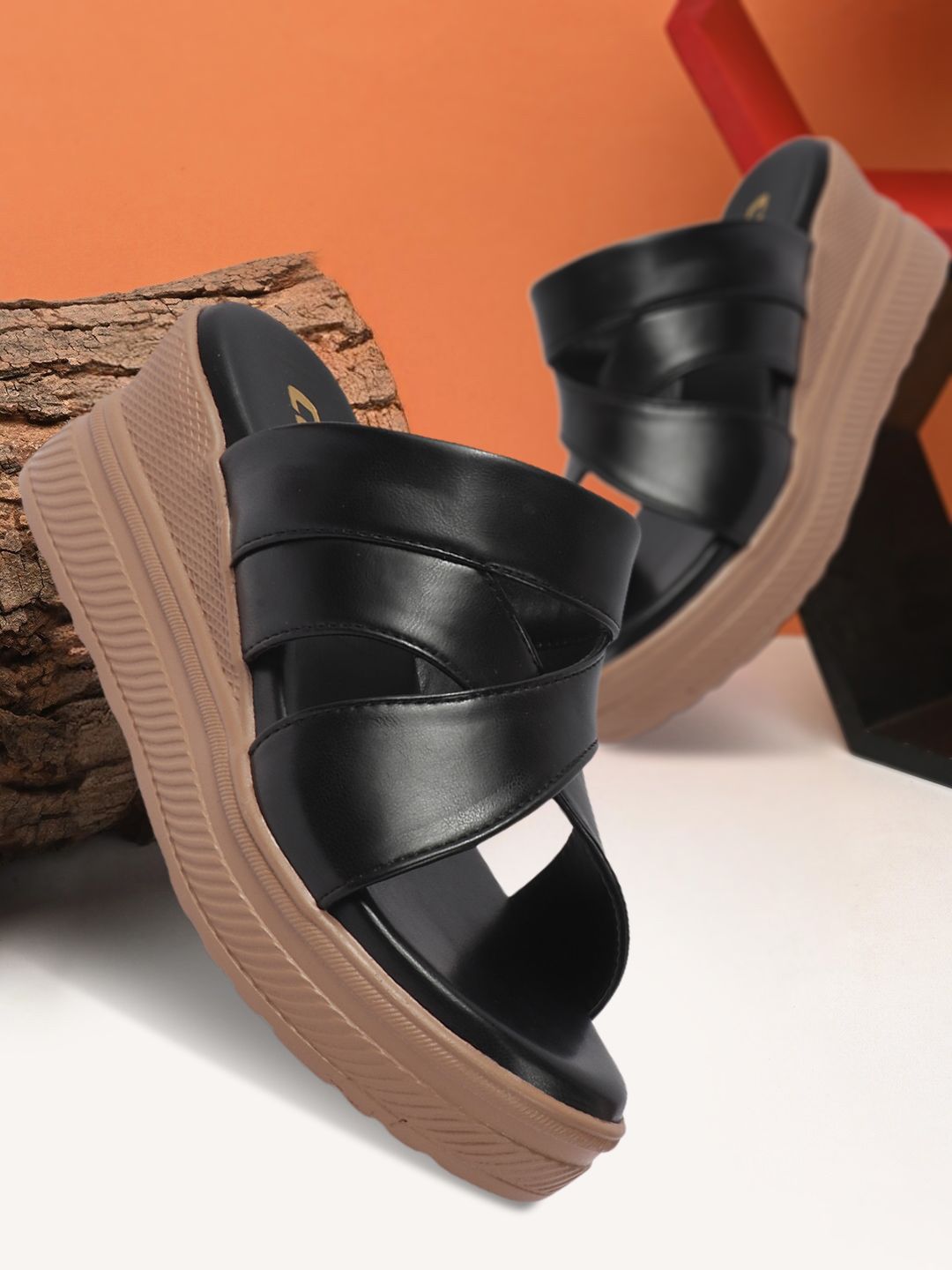 Colo Colo Wedge Sandals with Buckles
