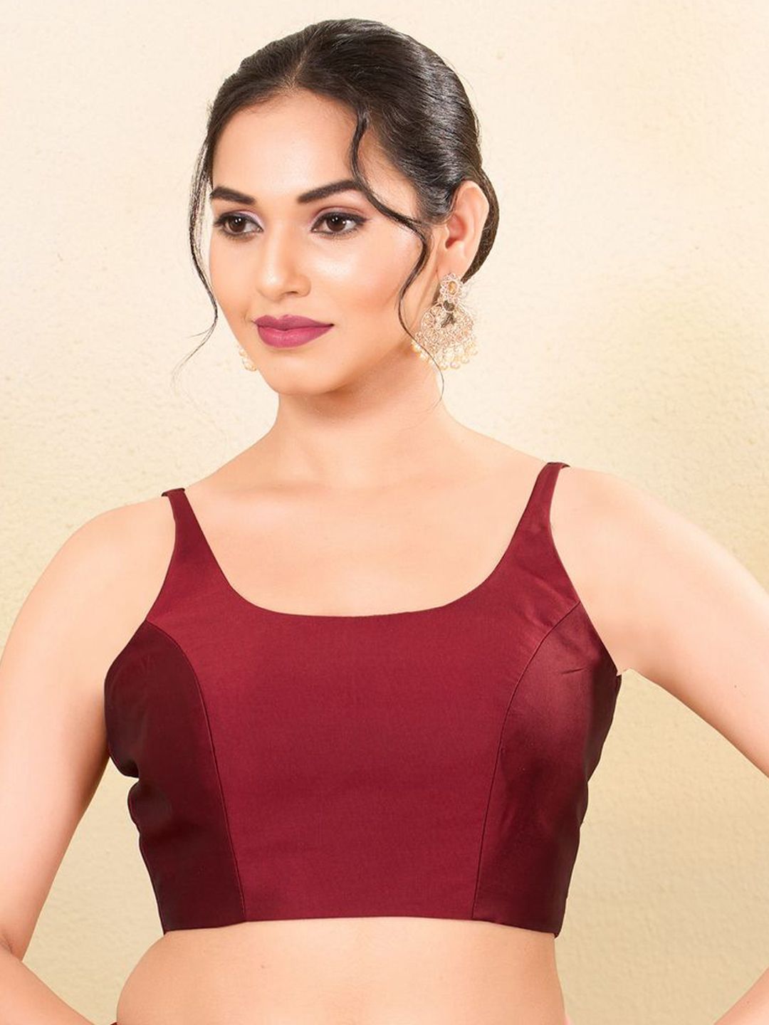 VAMAS - THE DESIGNER BLOUSES VAMAS - THE DESIGNER BLOUSES Women Square Neck Padded Readymade Saree Blouse