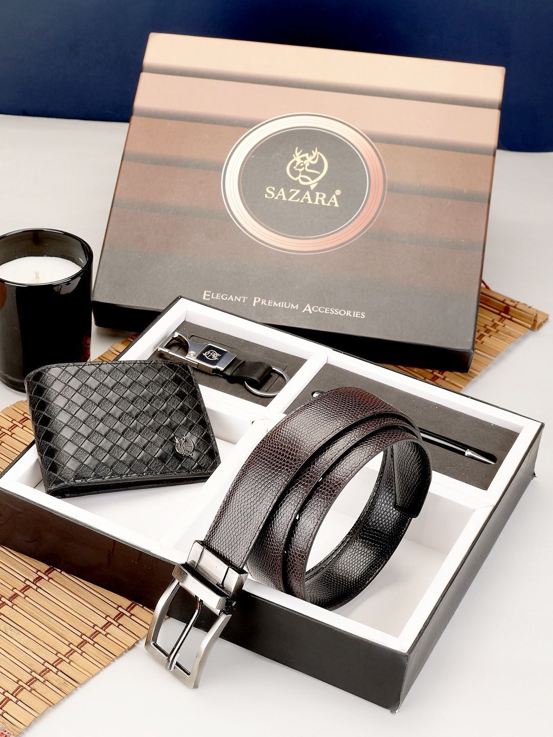 SAZARA Men Accessory Gift Set of