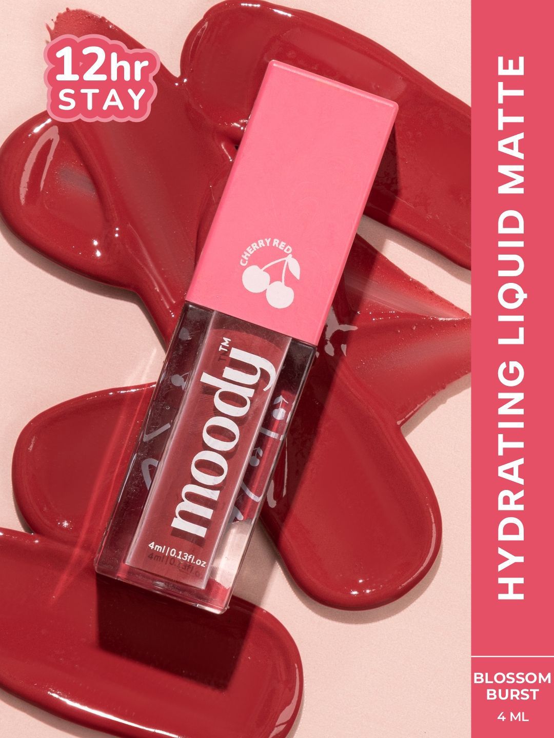 MOODY MOODY Drip Matte Liquid Lipstick With Vitamin E - 4 ml - Blossom Burst