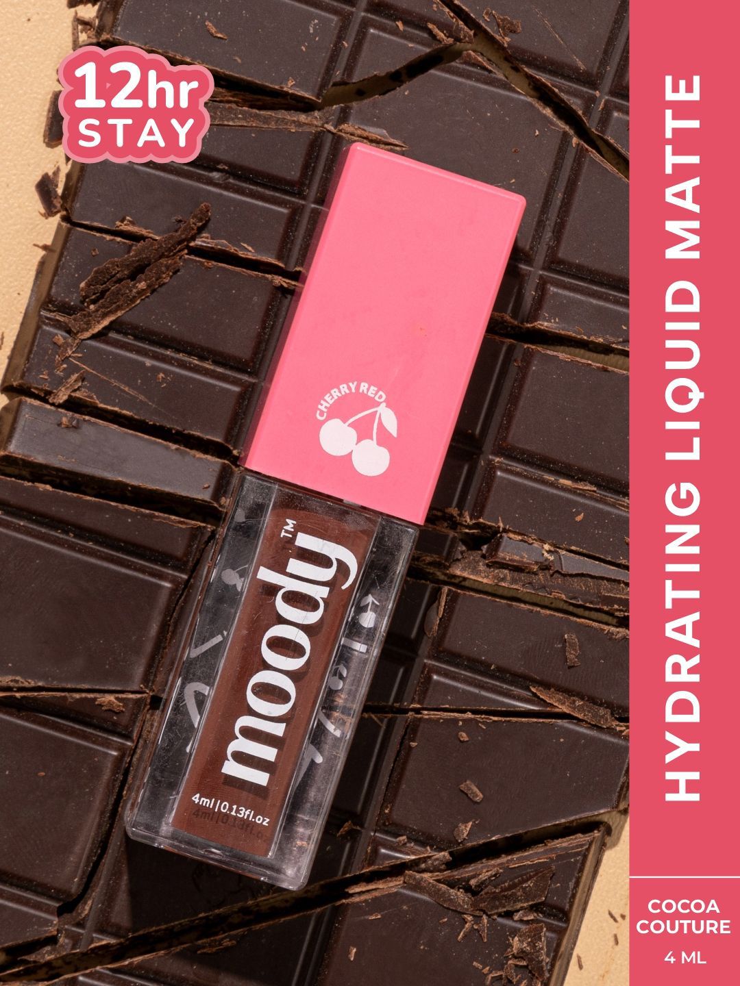 MOODY MOODY Drip Matte Liquid Lipstick With Vitamin E - 4 ml - Cocoa Couture