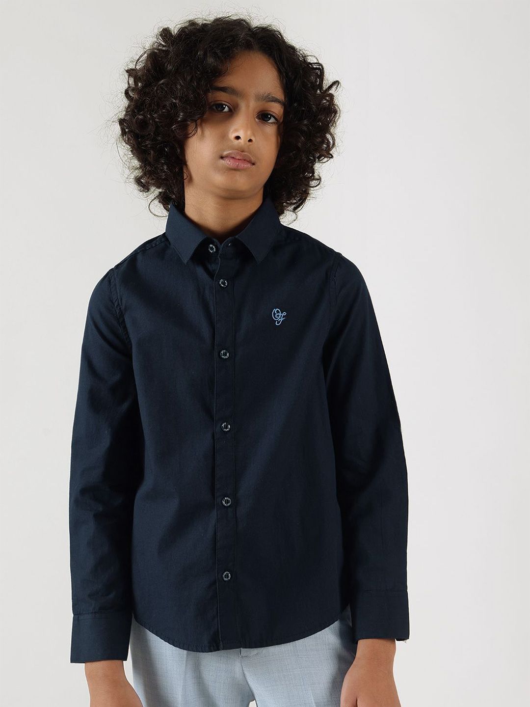 One Friday Boys Comfort Opaque Casual Shirt
