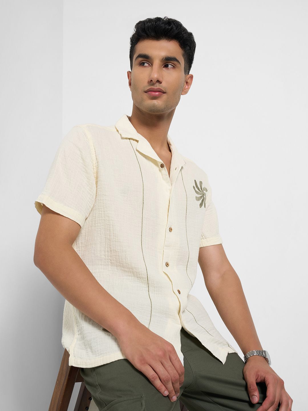 7 Alt by Pantaloons Men Casual Shirt