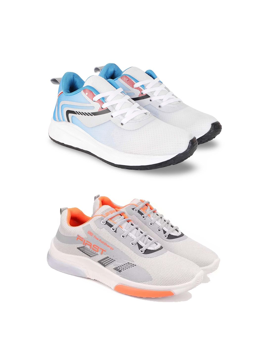DRACKFOOT Men Running Non-Marking Shoes