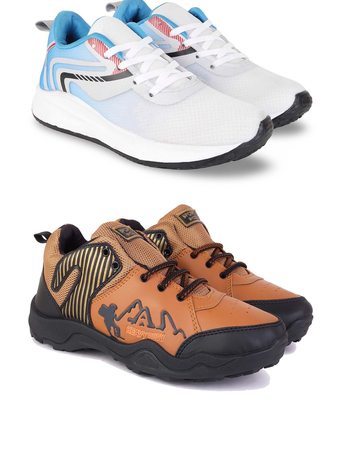DRACKFOOT Men Running Non-Marking Shoes