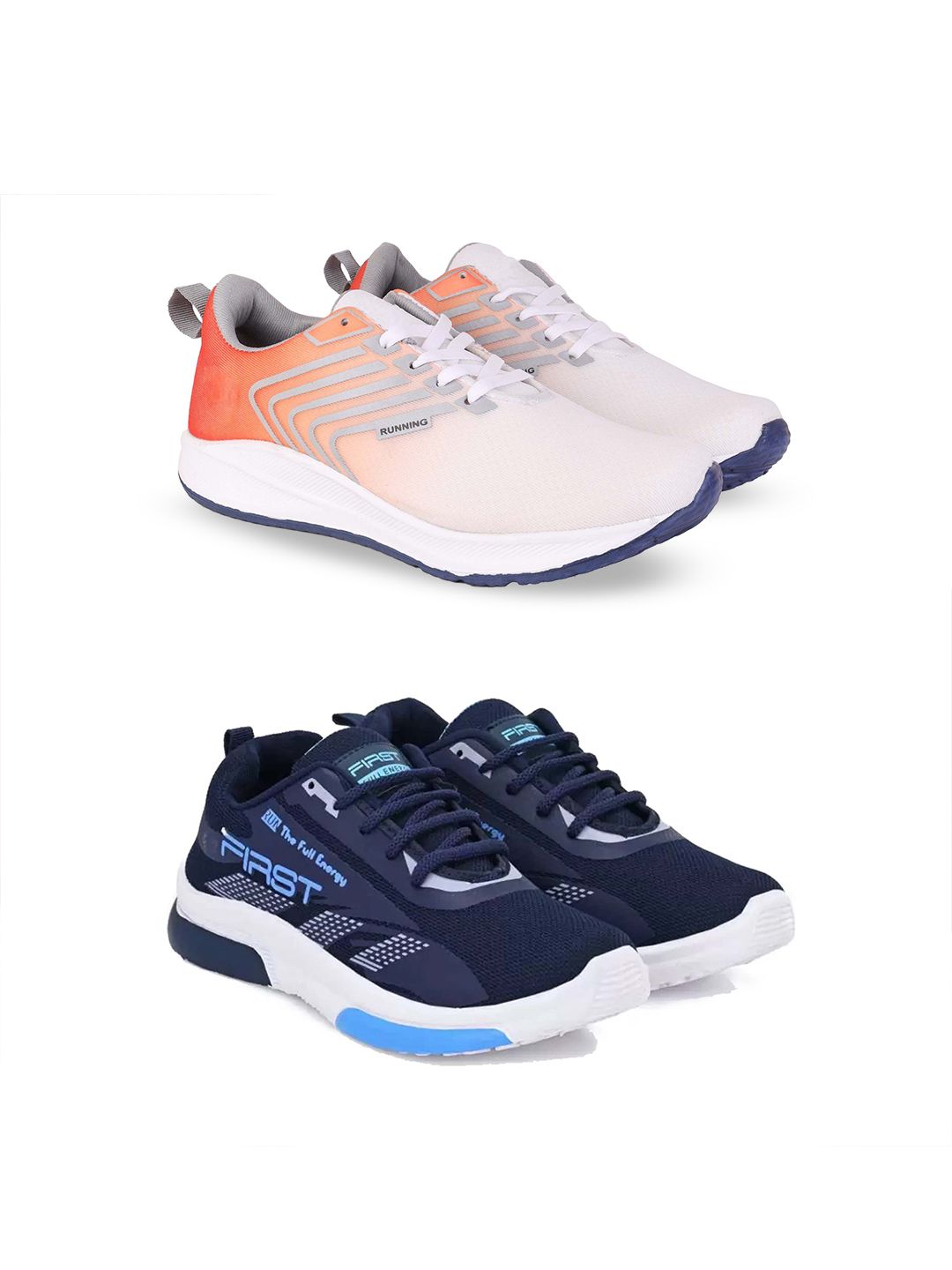 DRACKFOOT Men Running Non-Marking Shoes