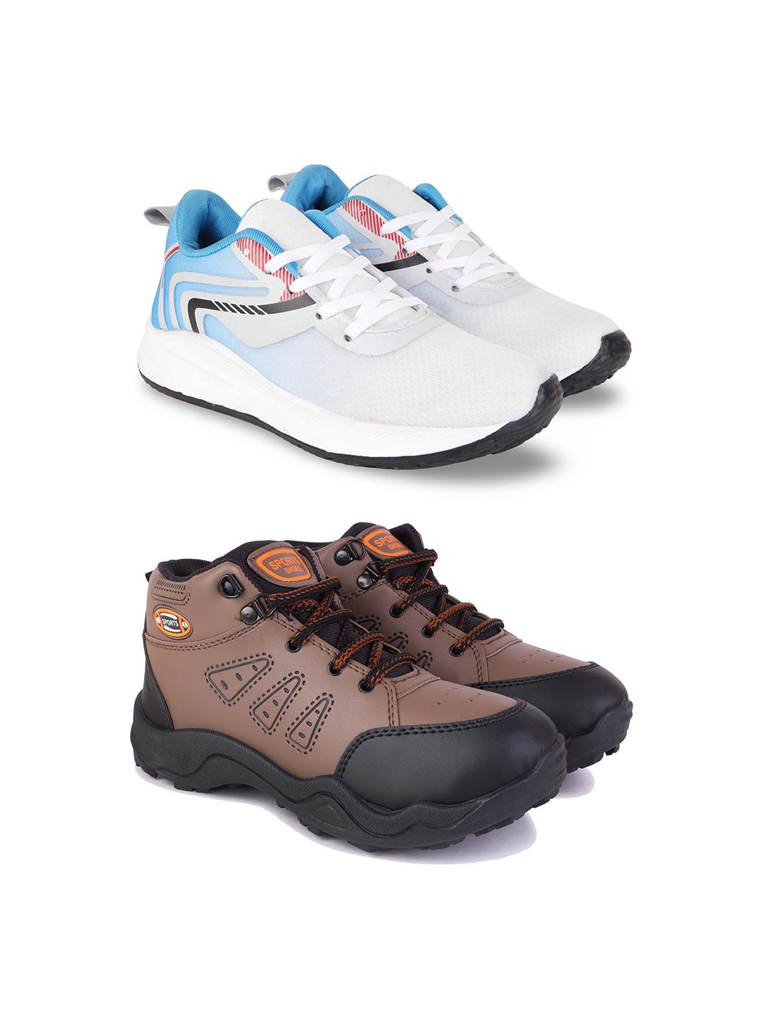 DRACKFOOT Men Running Non-Marking Shoes