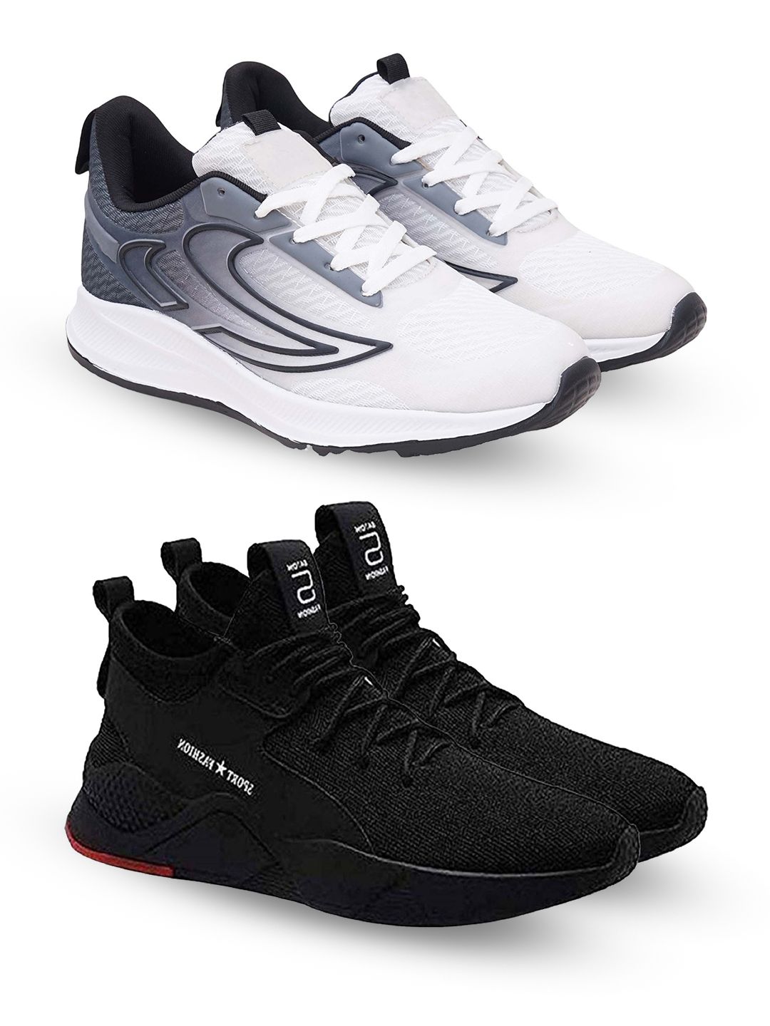 DRACKFOOT Men Running Non-Marking Shoes
