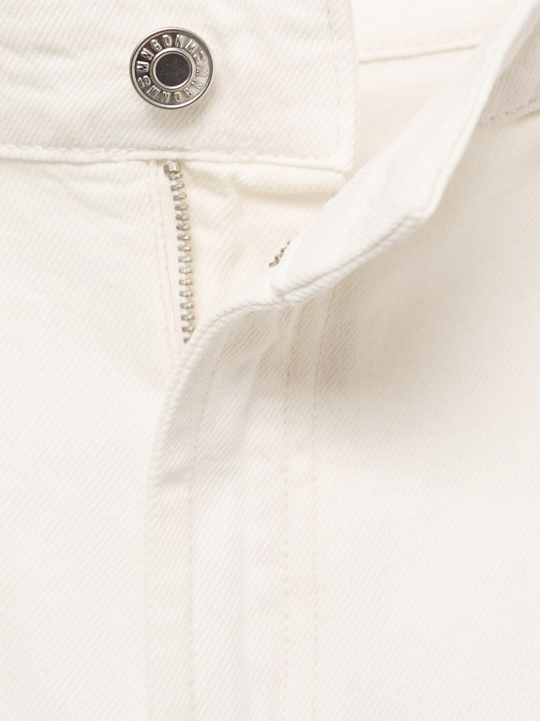Mid-Rise Pure Cotton Straight Fit Twill Weave Jorts