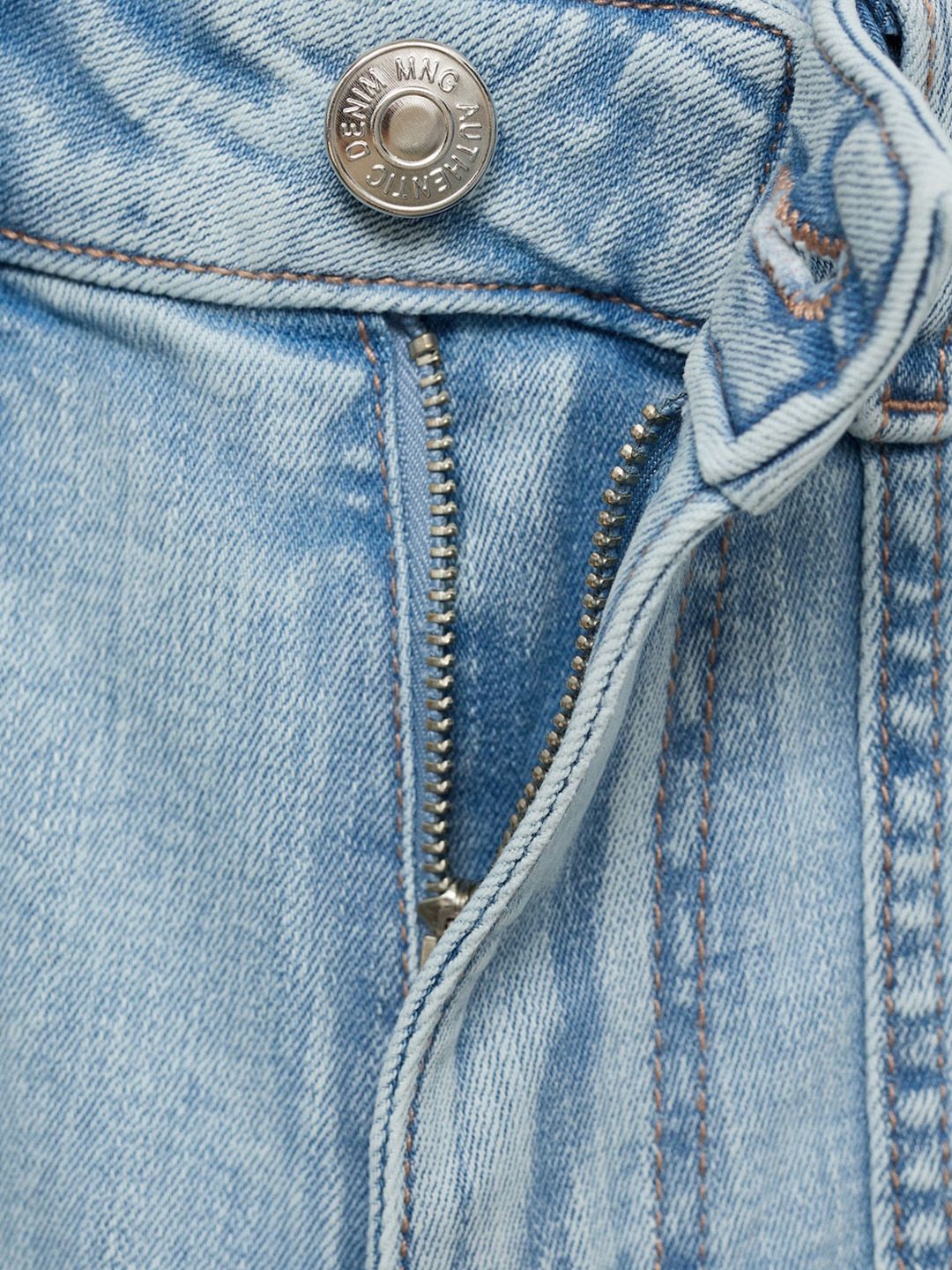 Frayed Denim Shorts