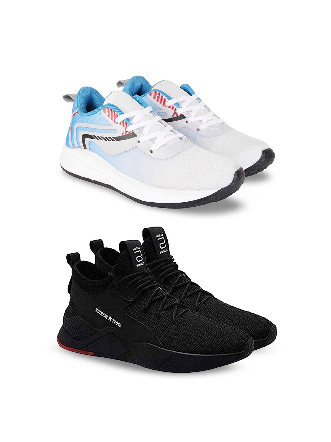 DRACKFOOT Men Running Non-Marking Shoes