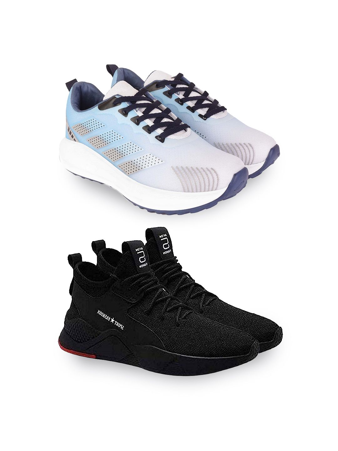 DRACKFOOT Men Running Non-Marking Shoes