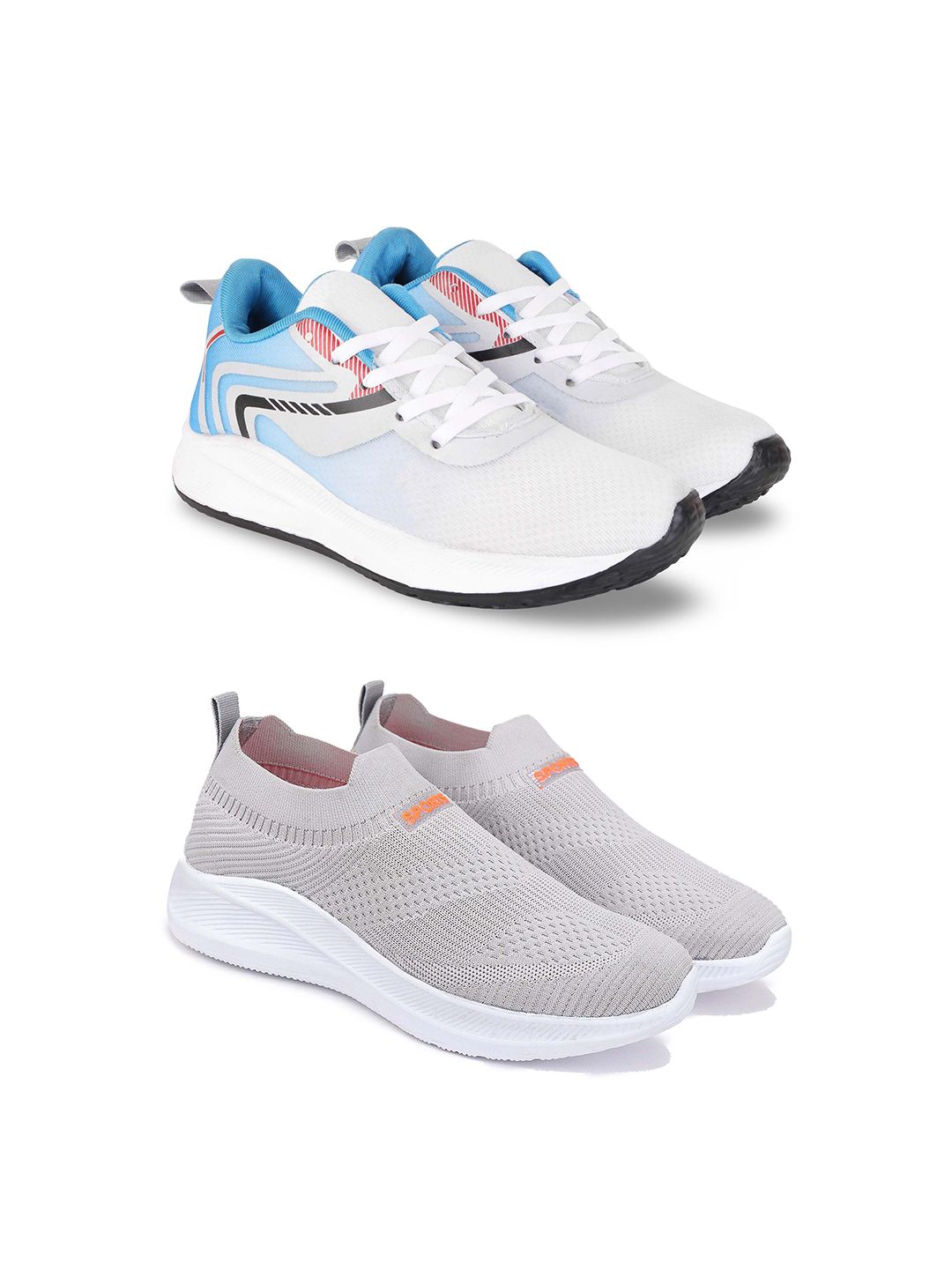 DRACKFOOT Men Running Non-Marking Shoes