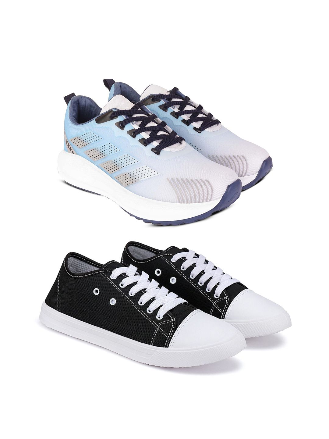 DRACKFOOT Men Running Non-Marking Shoes