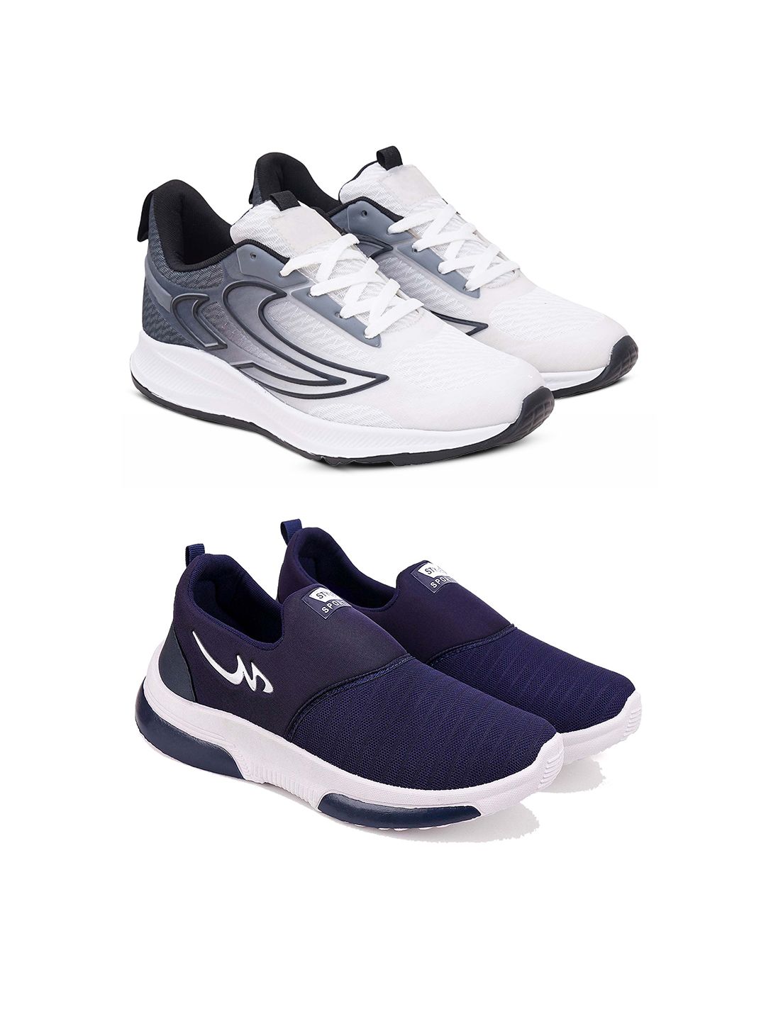DRACKFOOT Men Running Non-Marking Shoes