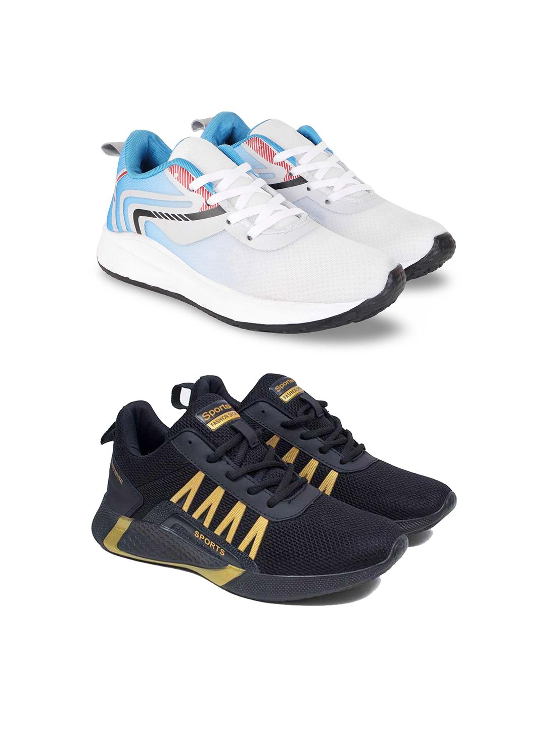 DRACKFOOT Men Running Non-Marking Shoes