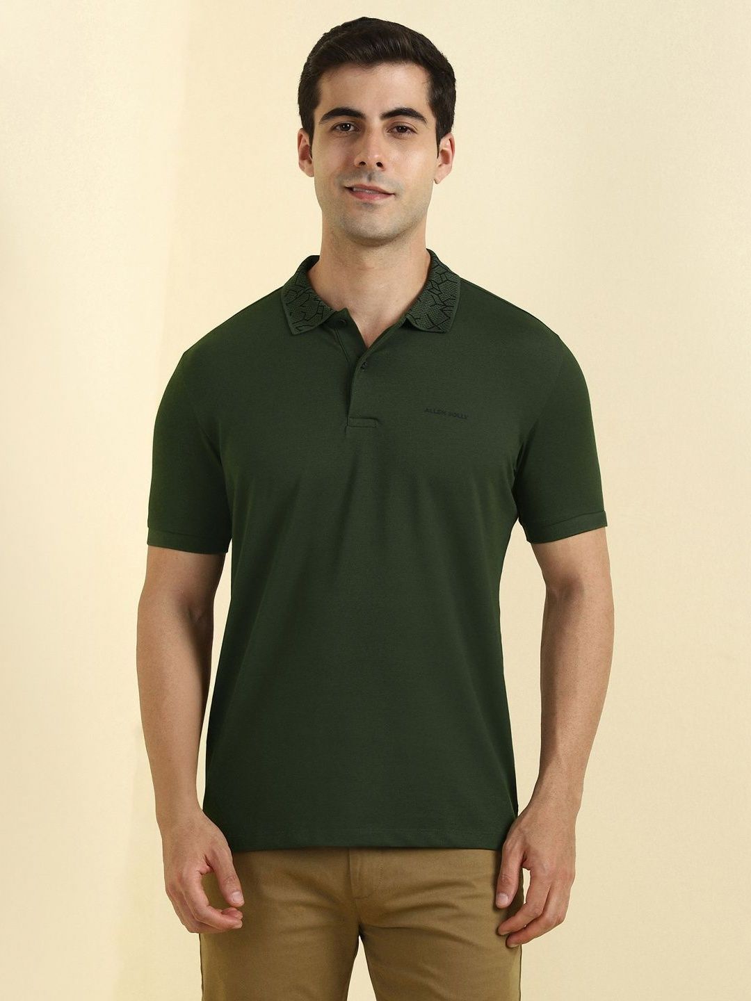 Allen Solly Men Polo Collar Pockets T-shirt