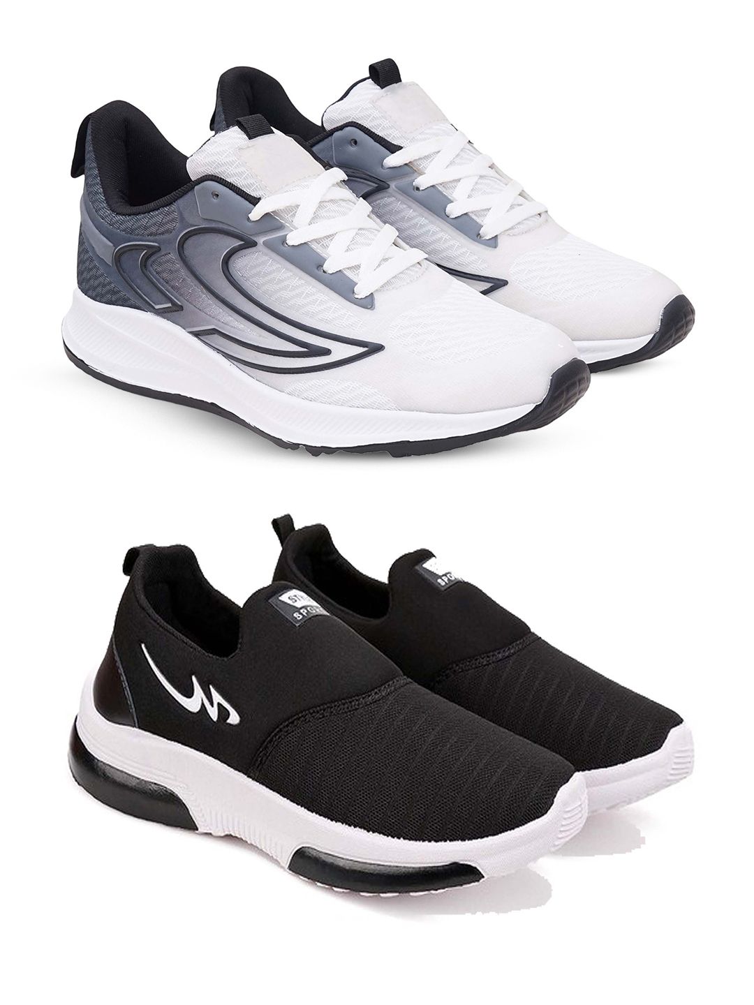 DRACKFOOT Men Running Non-Marking Shoes