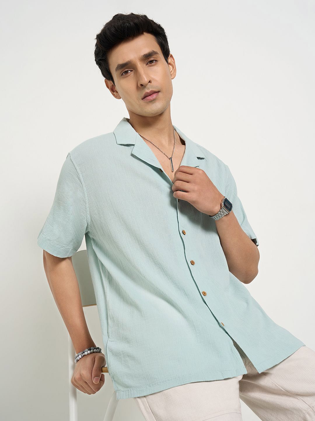 7 Alt by Pantaloons Men Casual Shirt