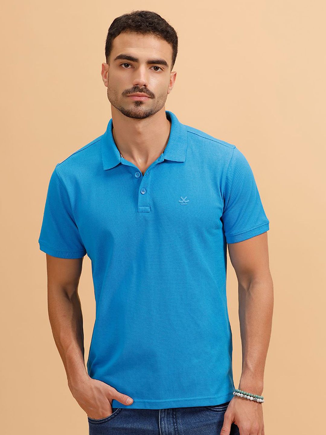 WROGN Polo Collar Slim Fit T-shirt